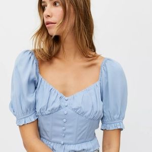 Raquel bustier blouse